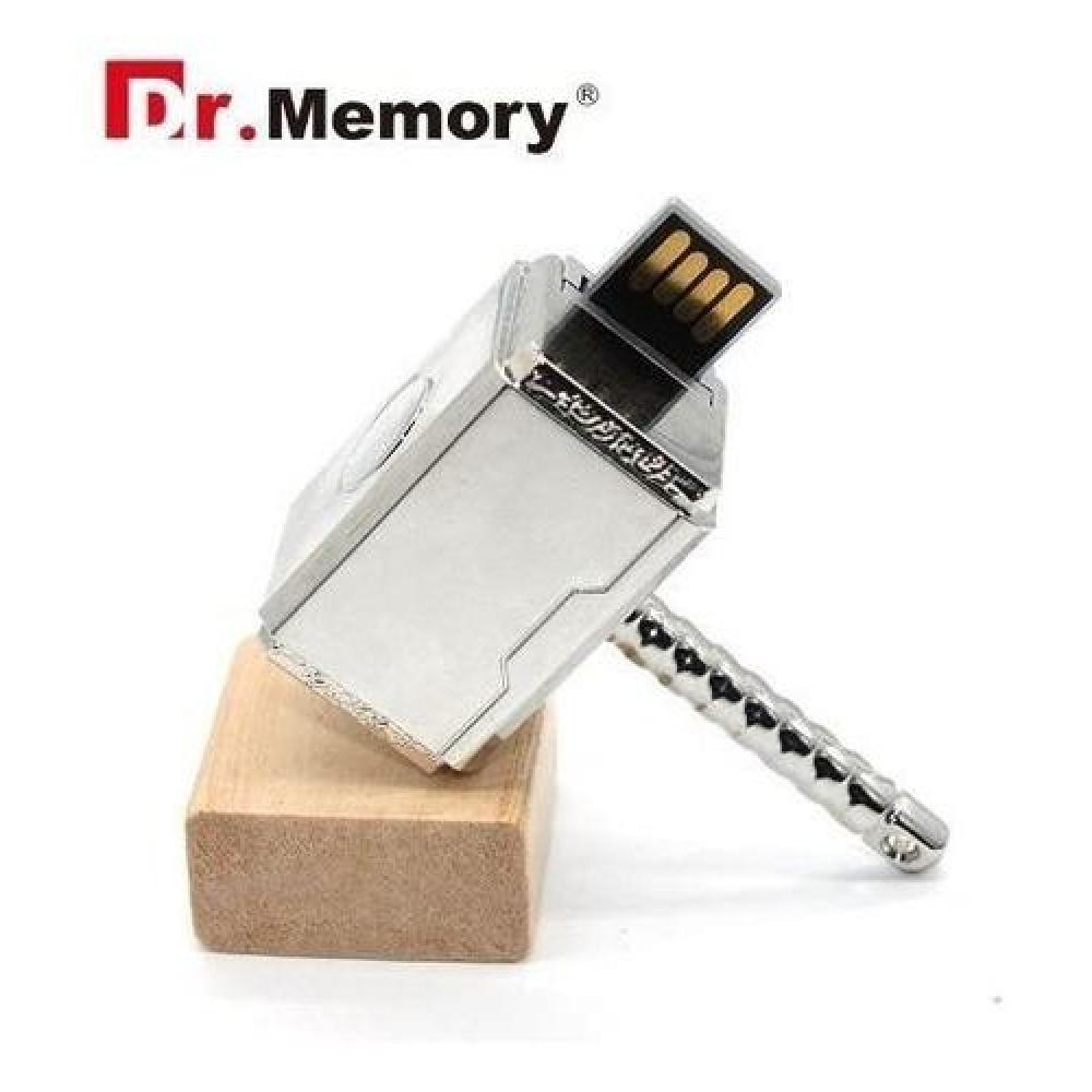 Usb Pendrive 16 Gbs Martillo De Thor (mjölnir) Metalico