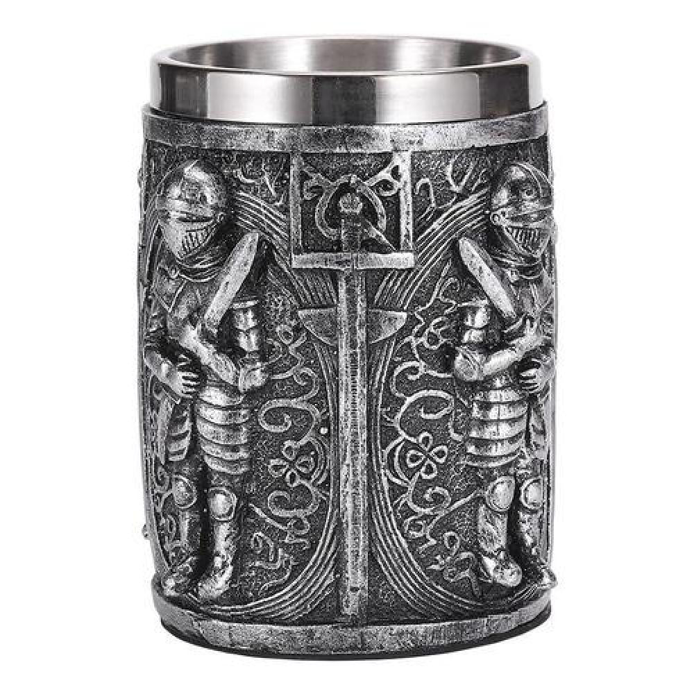 Tazón 3D resina armaduras de caballero