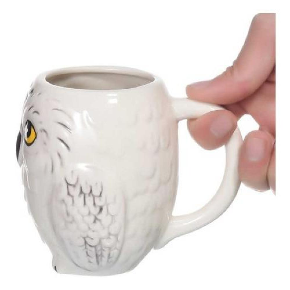 Tazón De Ceramica En Forma De Hedwig Harry Potter