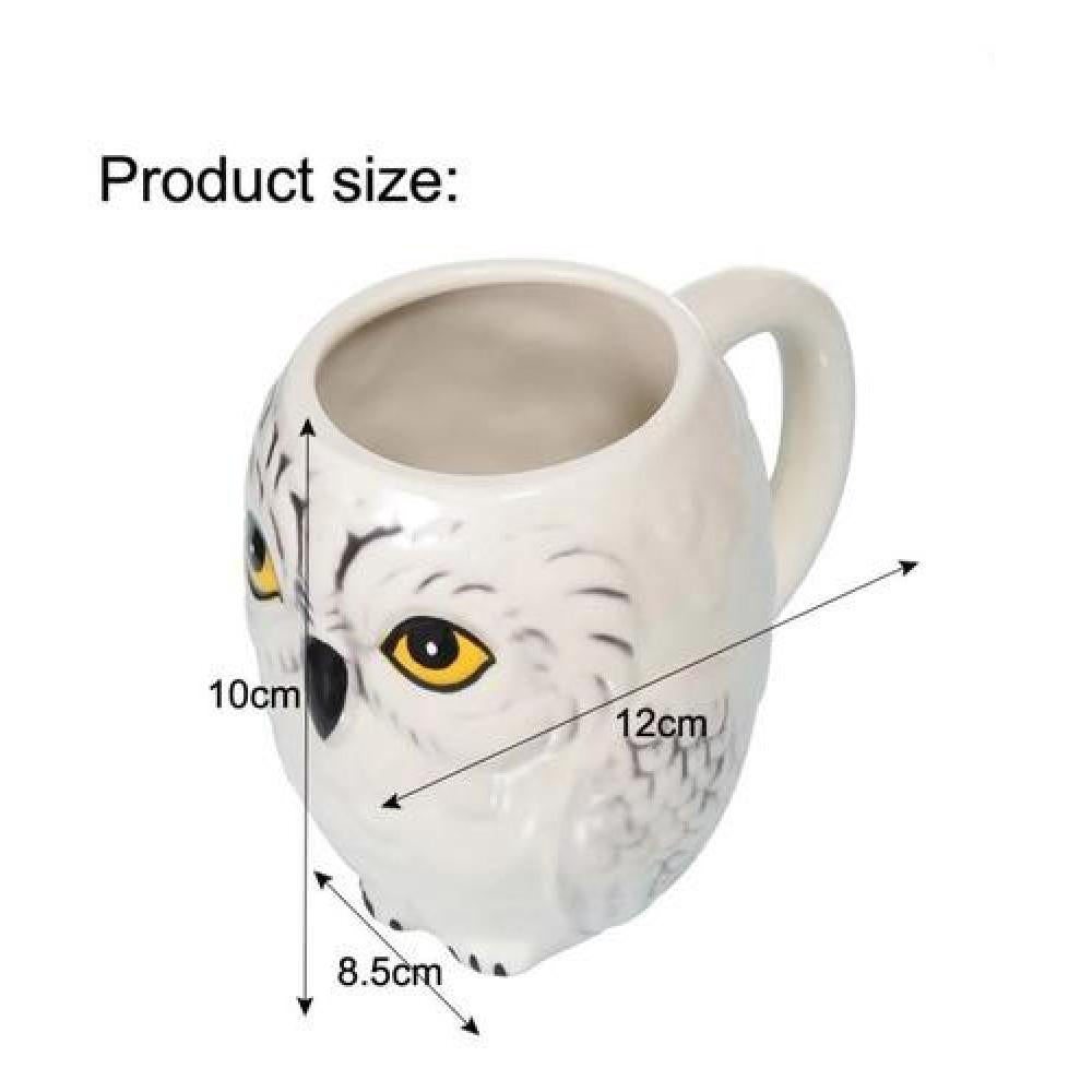 Tazón De Ceramica En Forma De Hedwig Harry Potter