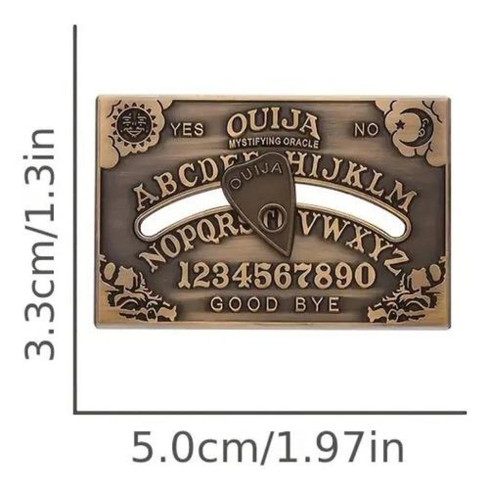 Broche pin Vintage tabla Ouija Oraculo Dark