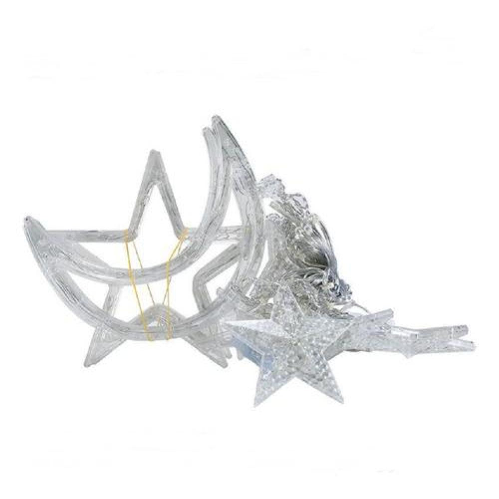 Cortina led cascada estrellas Luna Fairy lights