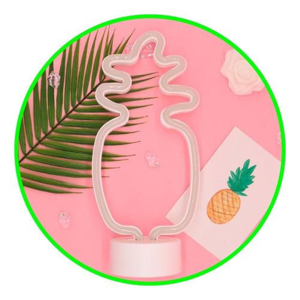 Lámpara neón decoración candy bar kawaii