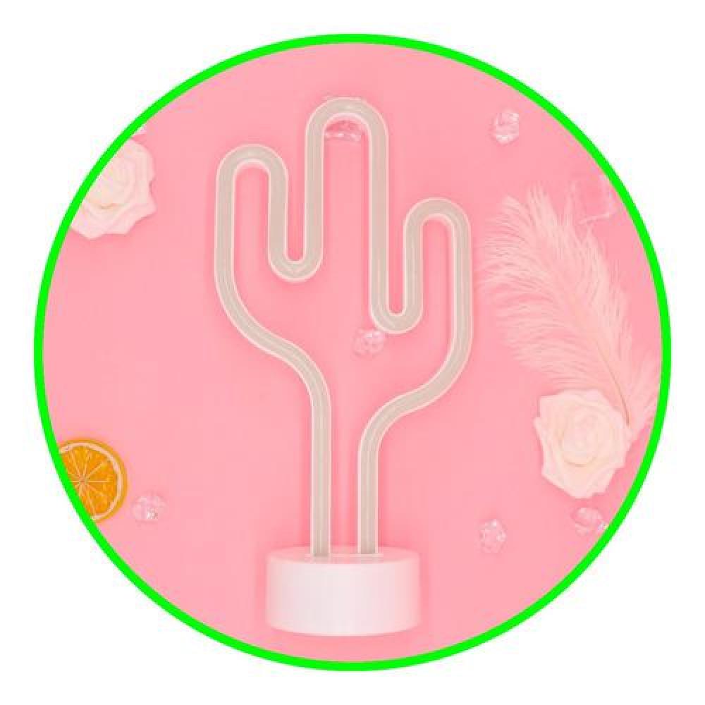 Lámpara neón decoración candy bar kawaii