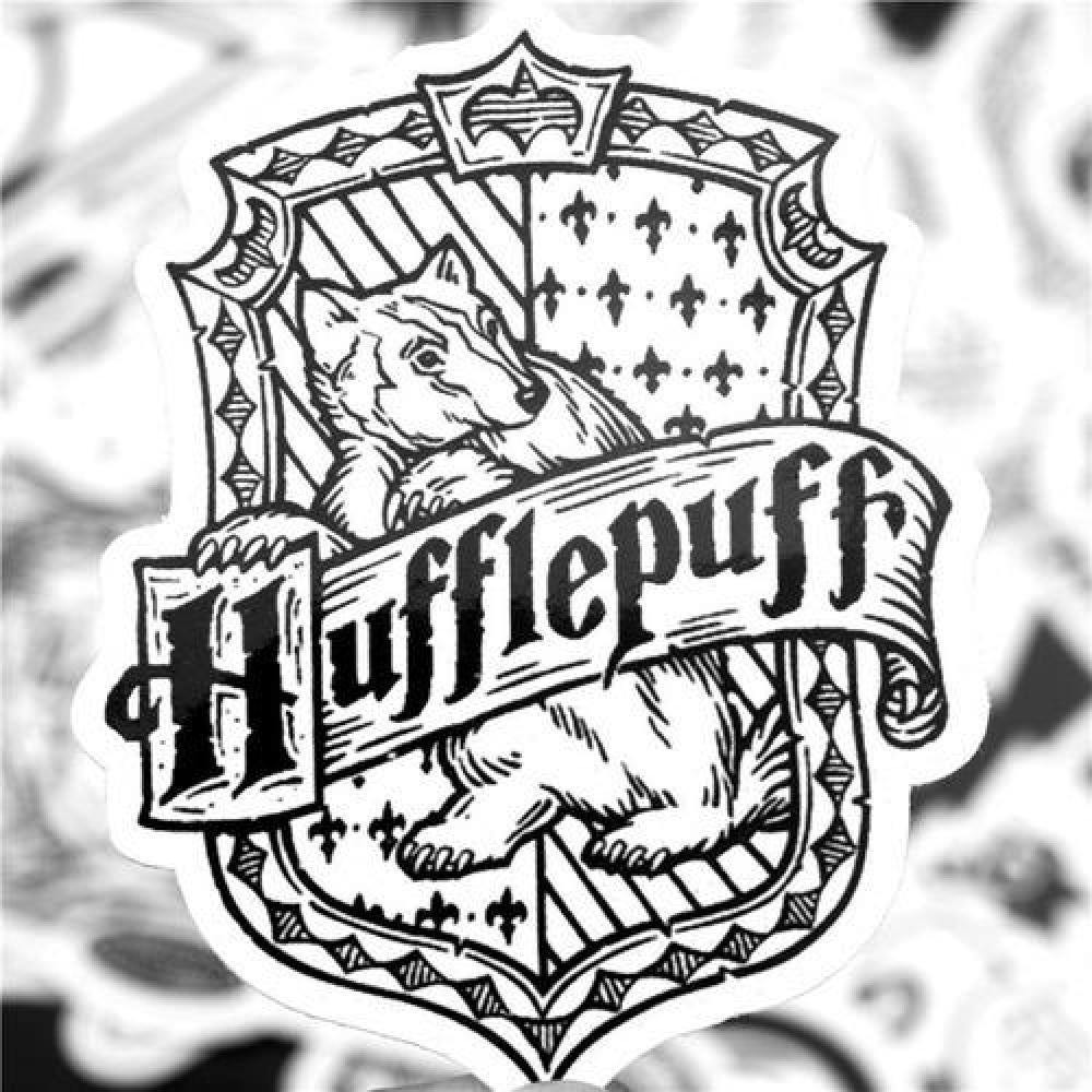 Pack 30 sticker Harry Potter color/ Black& white Impermeable