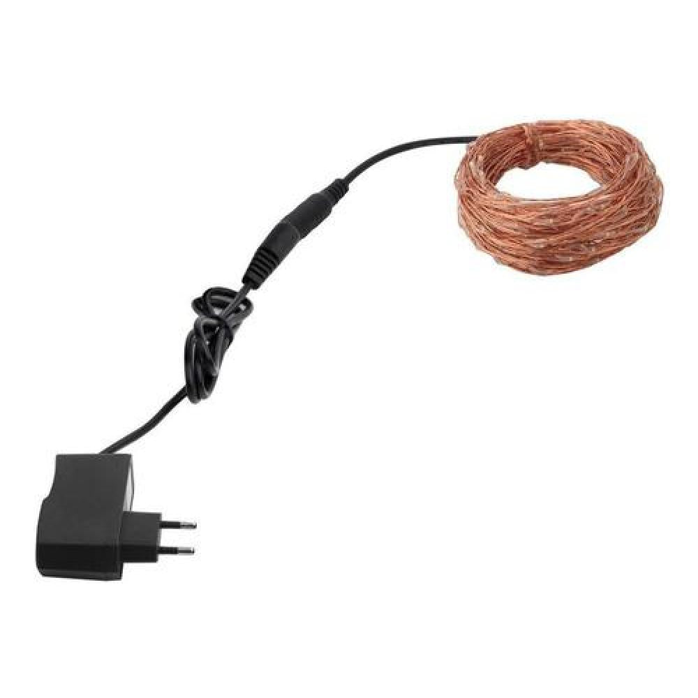 Guirnaldas 100 Luces Hadas, Micro Led 10 Metros Enchufable