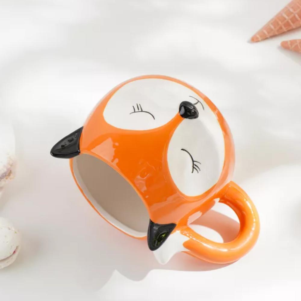 Tazón Zorrito Fox Mug Ojos Cerrado