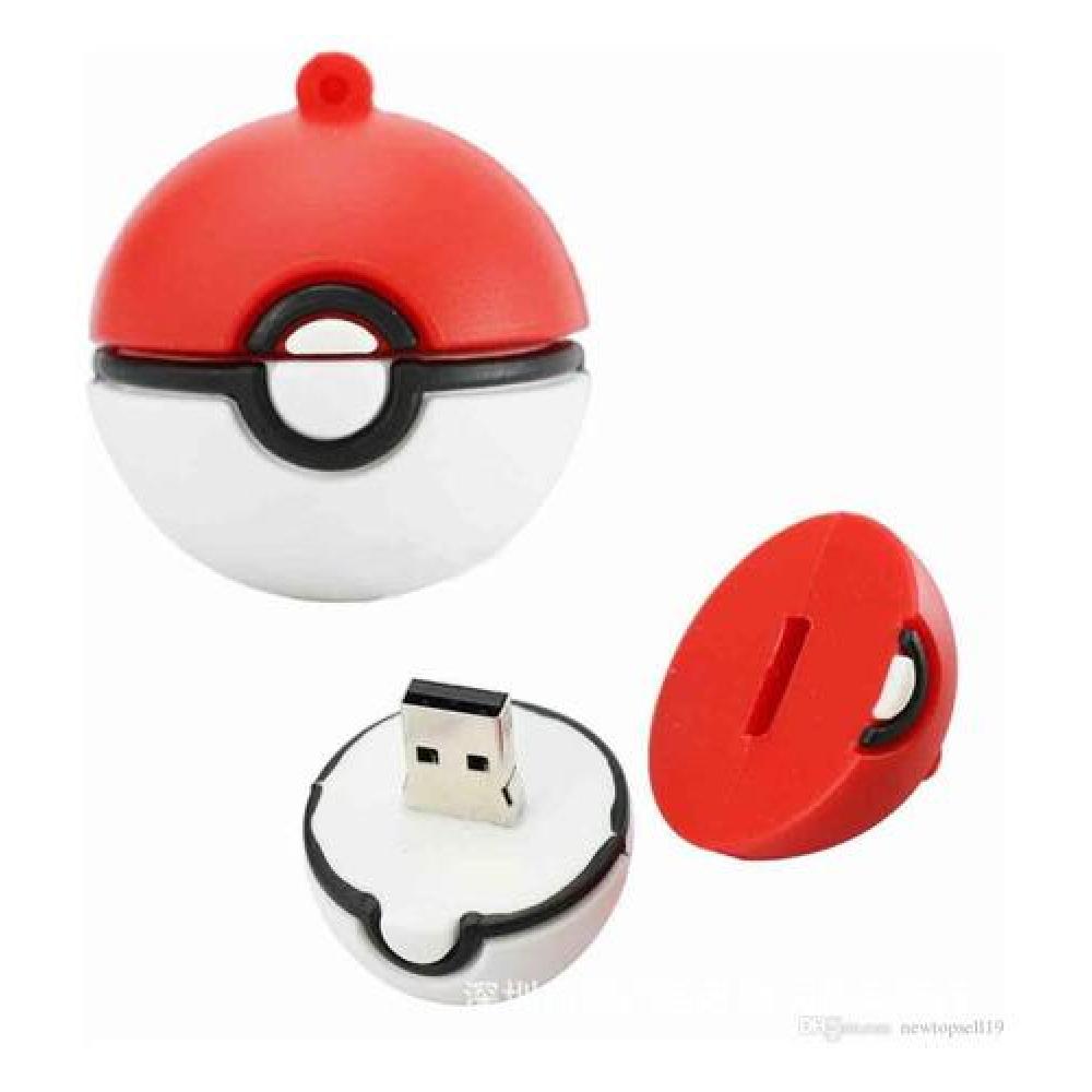 Usb Pendrive 16 Gb Pokemon Pokebola