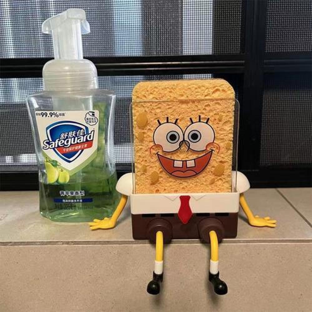 Soporte para esponja de Bob Esponja washer cocina lavaplatos