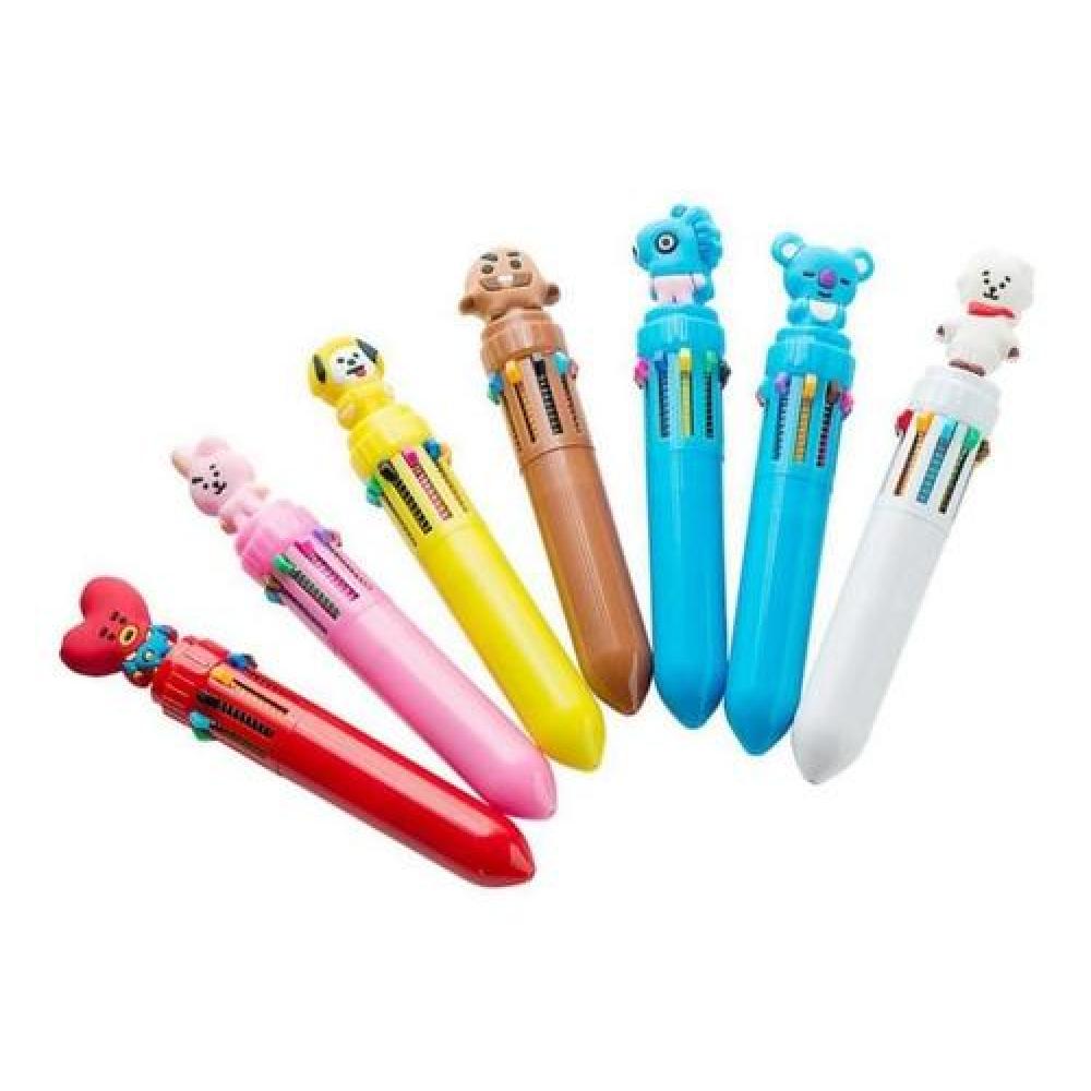 Lapiz 3D Bt21 BTS incluye 10 colores