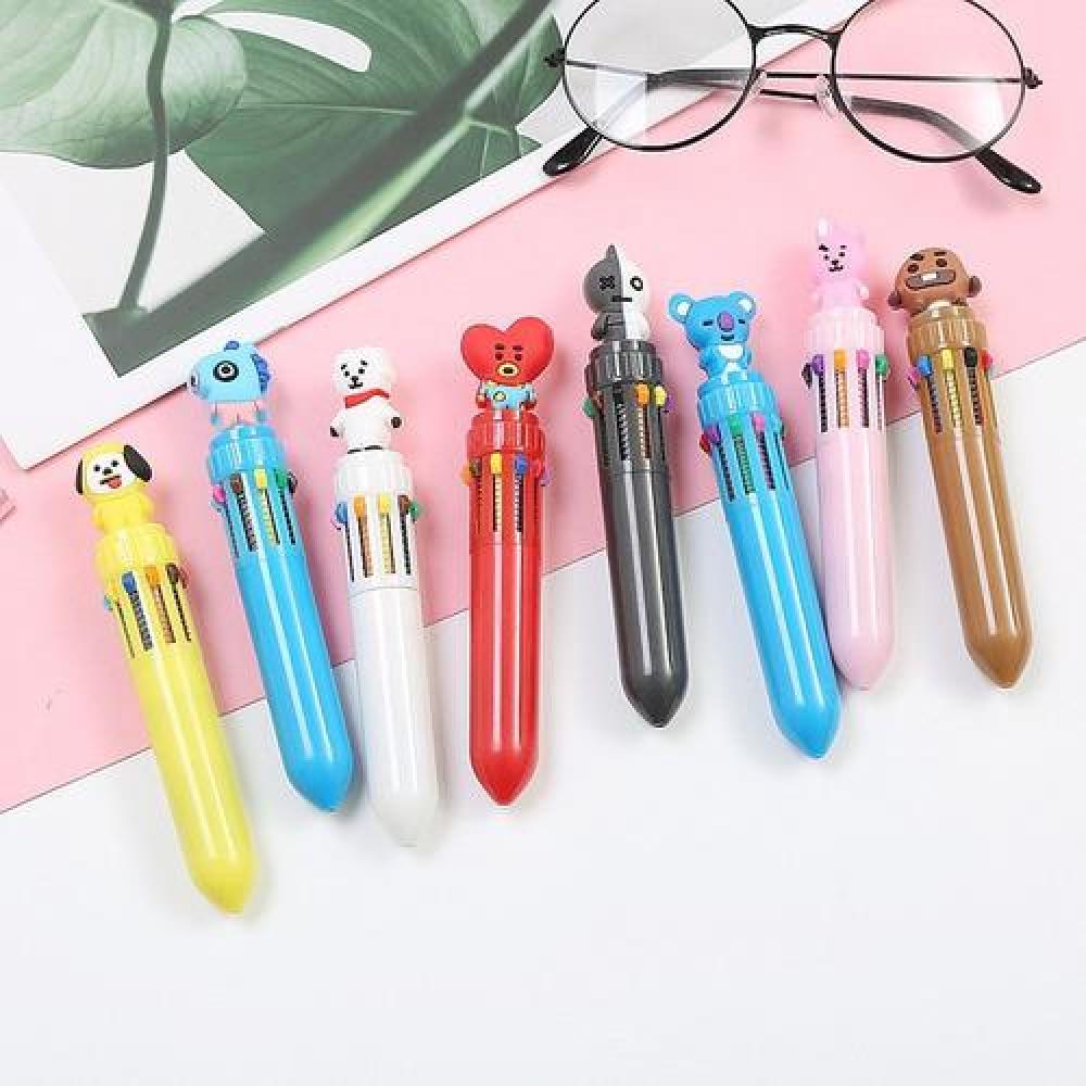 Lapiz 3D Bt21 BTS incluye 10 colores