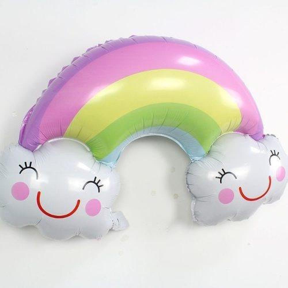 Globo Arcoiris Unicornio Kawaii Candy Bar Cumpleaños