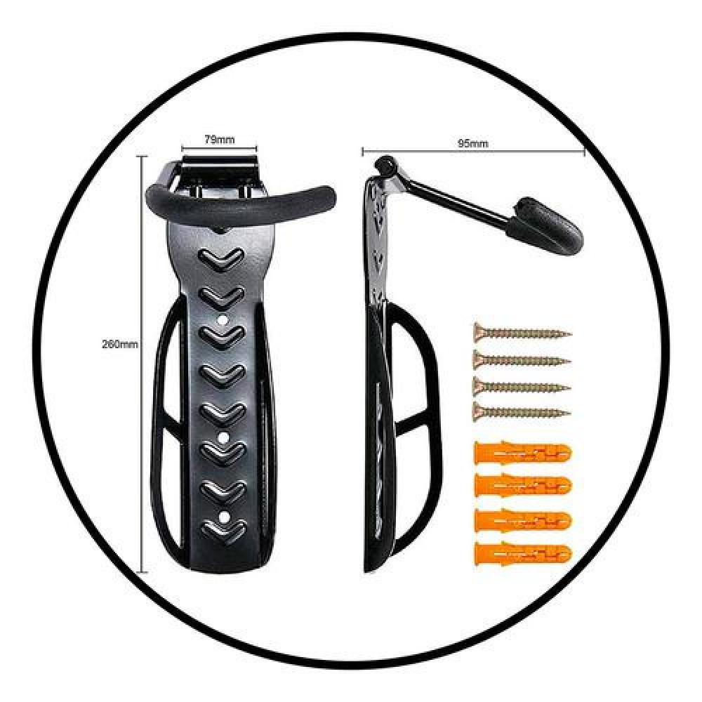 Soporte muralla Porta Bicicleta o scooter gancho colgador