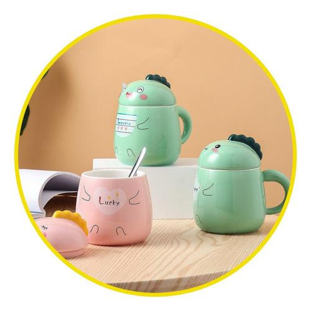 Tazón 3D dinosaurio kawaii