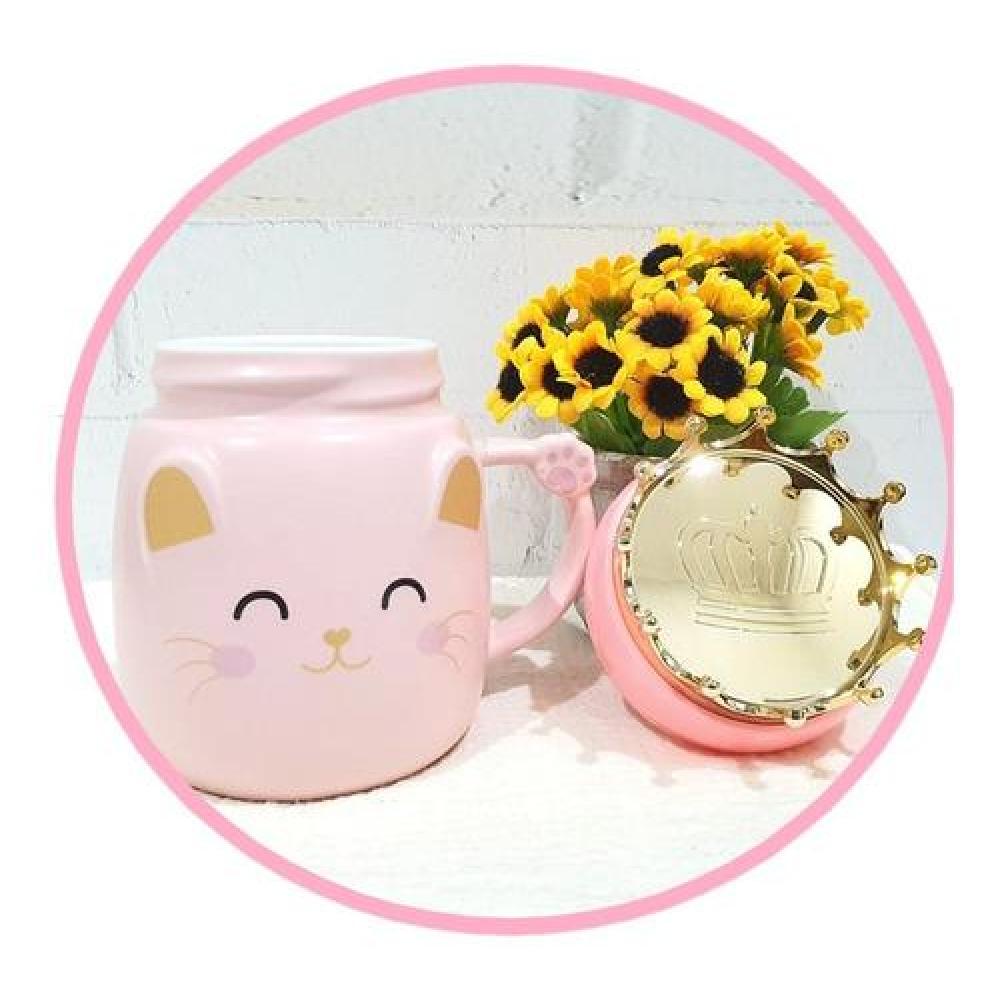 Tazón con tapa gatito I Love You