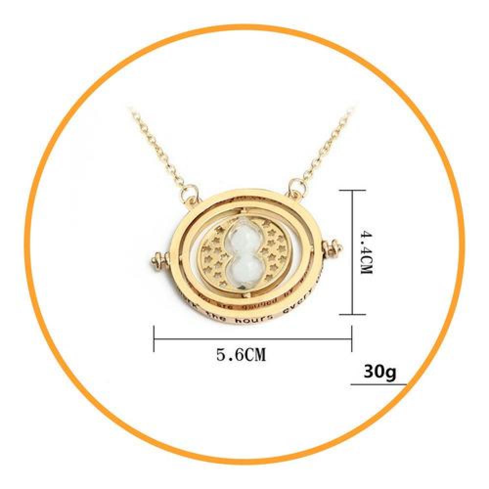 Set collar giratiempo Hermione Harry Potter