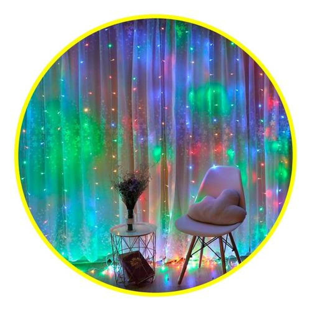 Cortinas Led multicolores 3 X 2 Mts 400 Matrimonios Eventos
