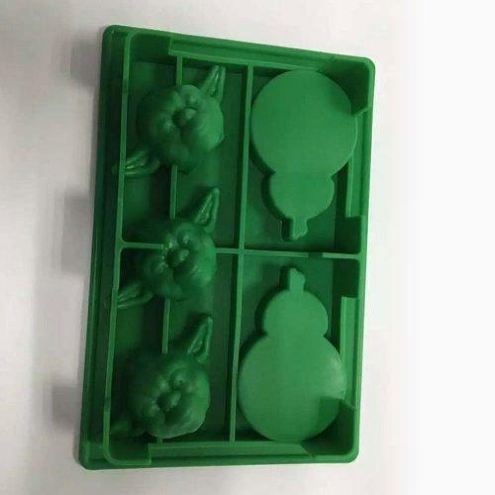 Moldes De Silicona Star Wars Yoda Bb8 Hielo Chocolate