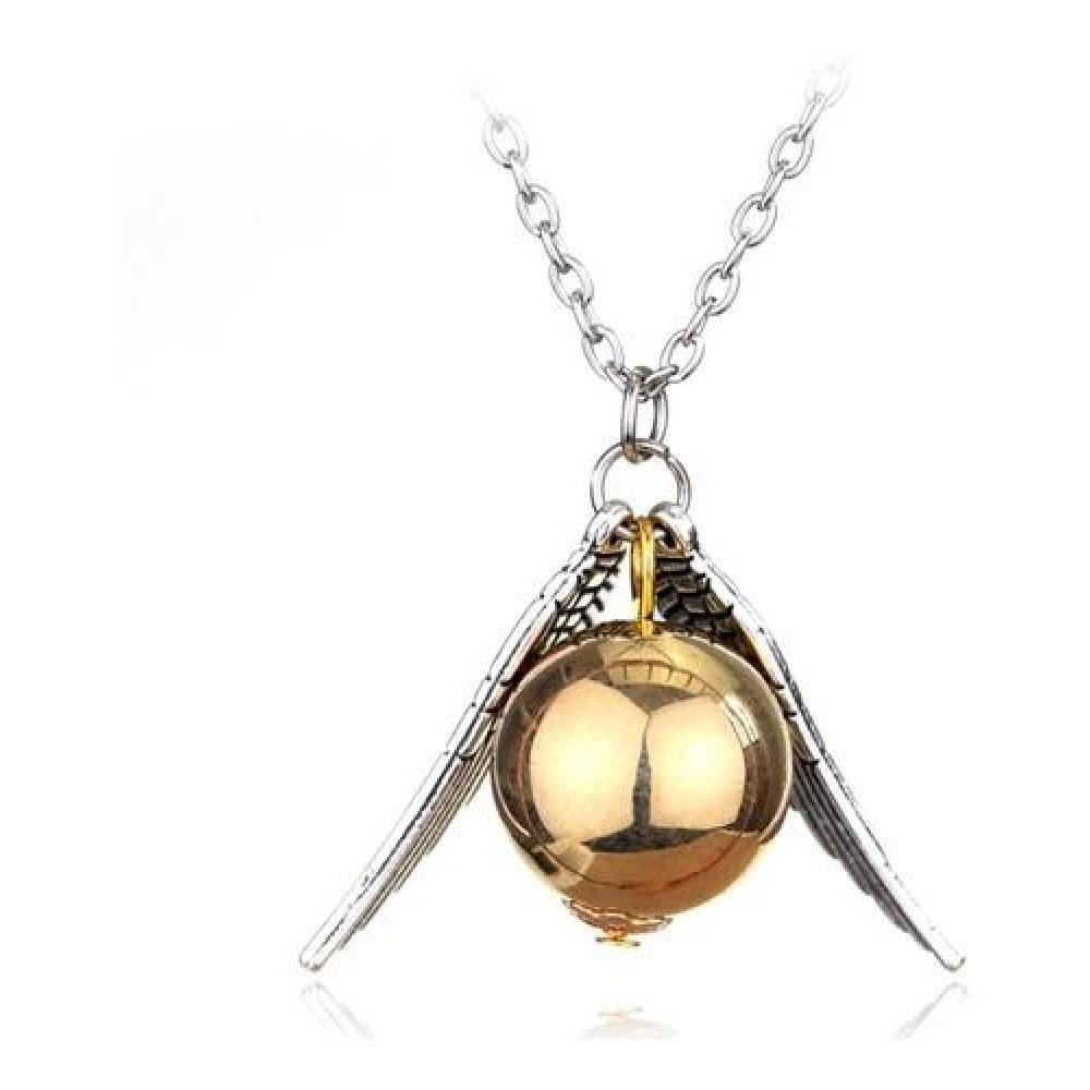 Collar Harry Potter snitch dorada Estoykuku