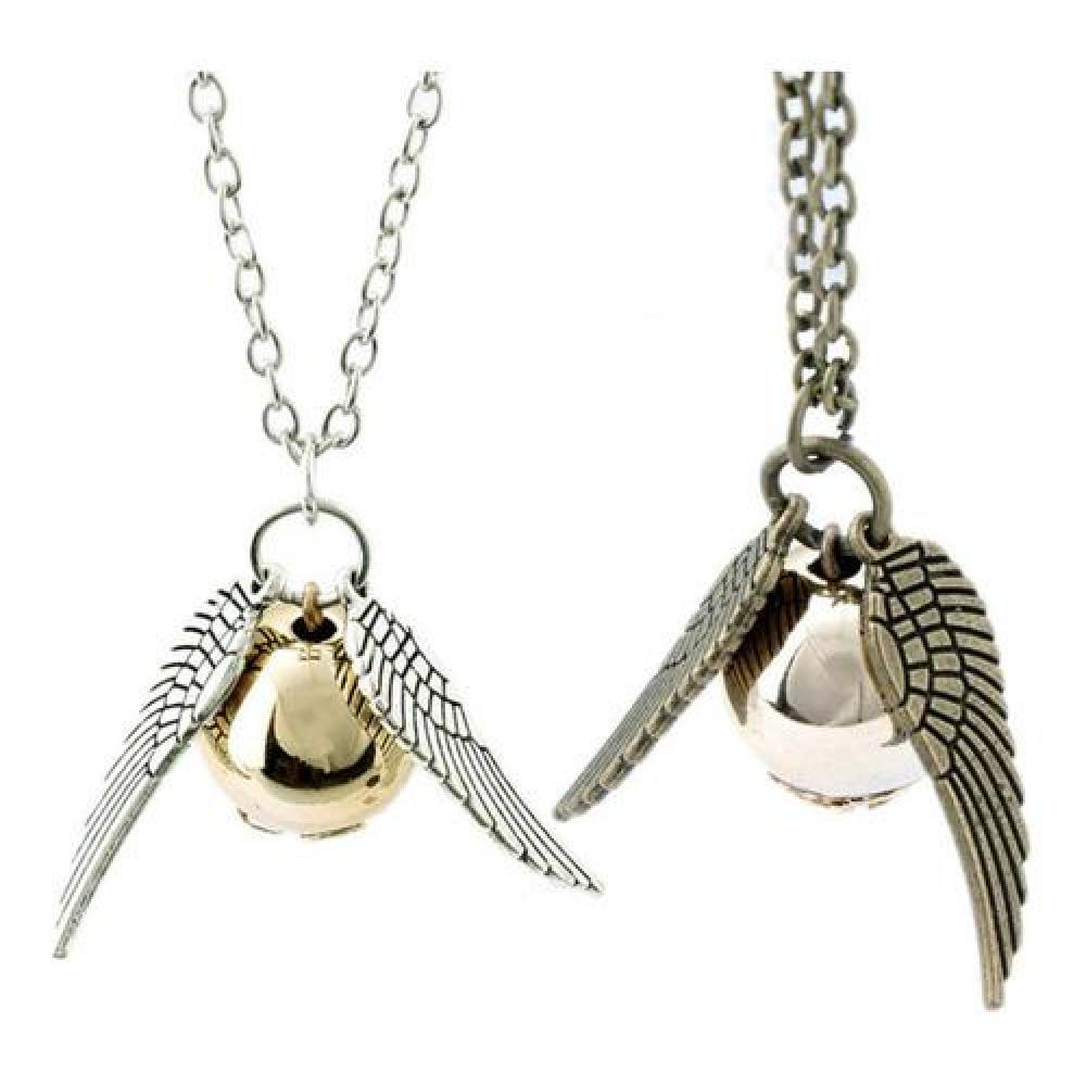 Collar Harry Potter snitch dorada Estoykuku