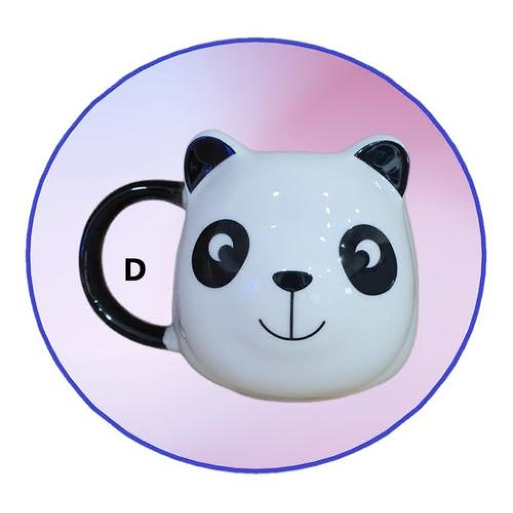 Tazón 3D cerámica oso panda Panditas Kawaii
