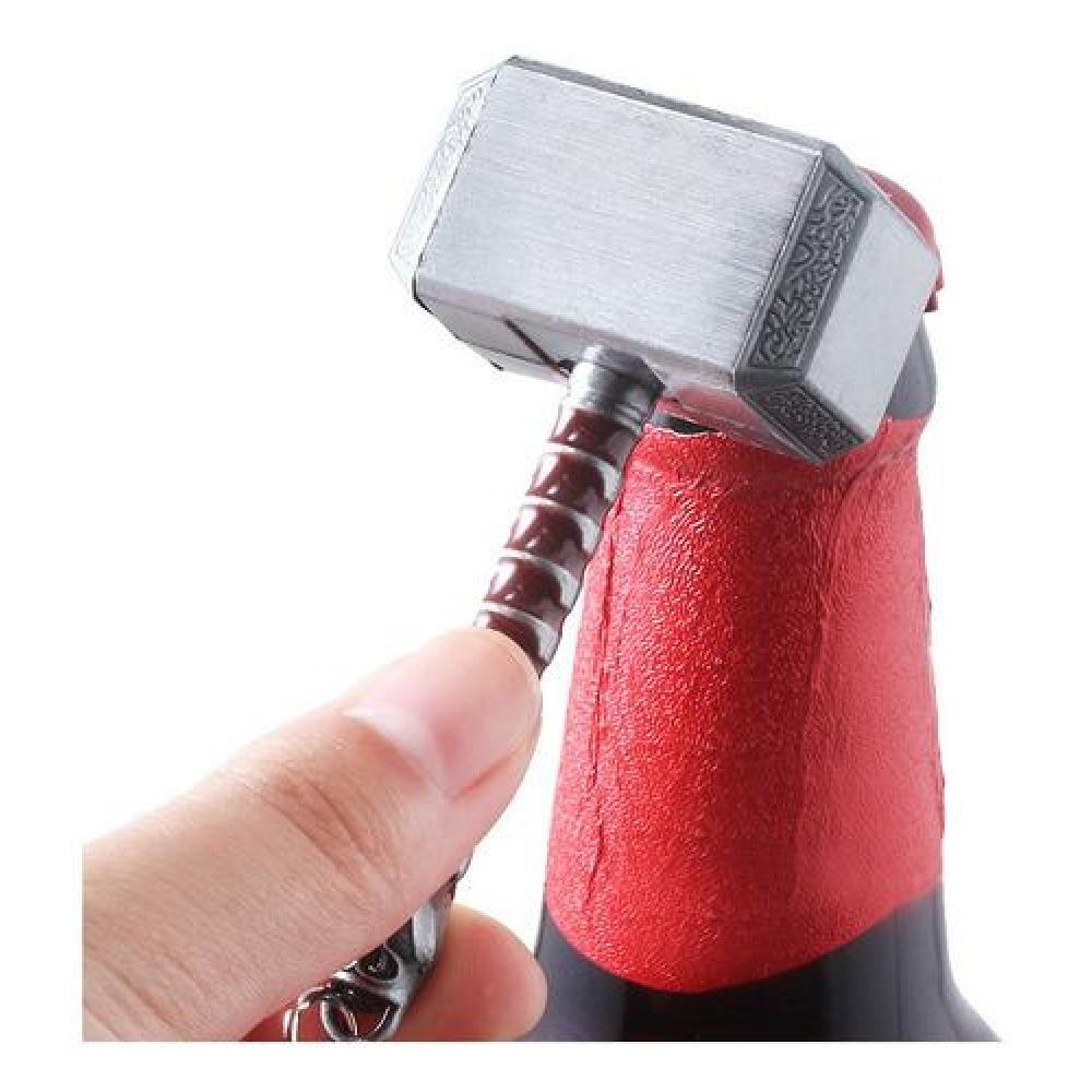 Llavero destapador martillo Thor Avengers Marvel Estoykuku