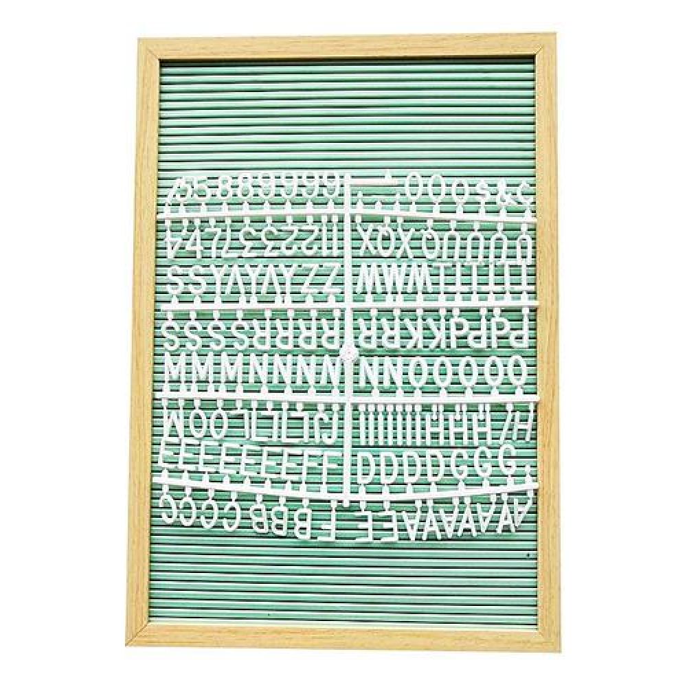 Pizarra Vintage Retro Tablero Letra Intercambiables Fieltro1