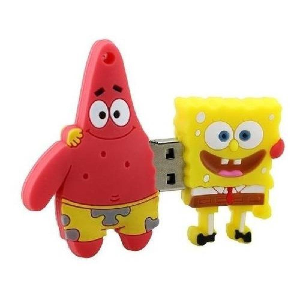 Usb Pendrive 16 Gb Bob Esponja Y Patricio