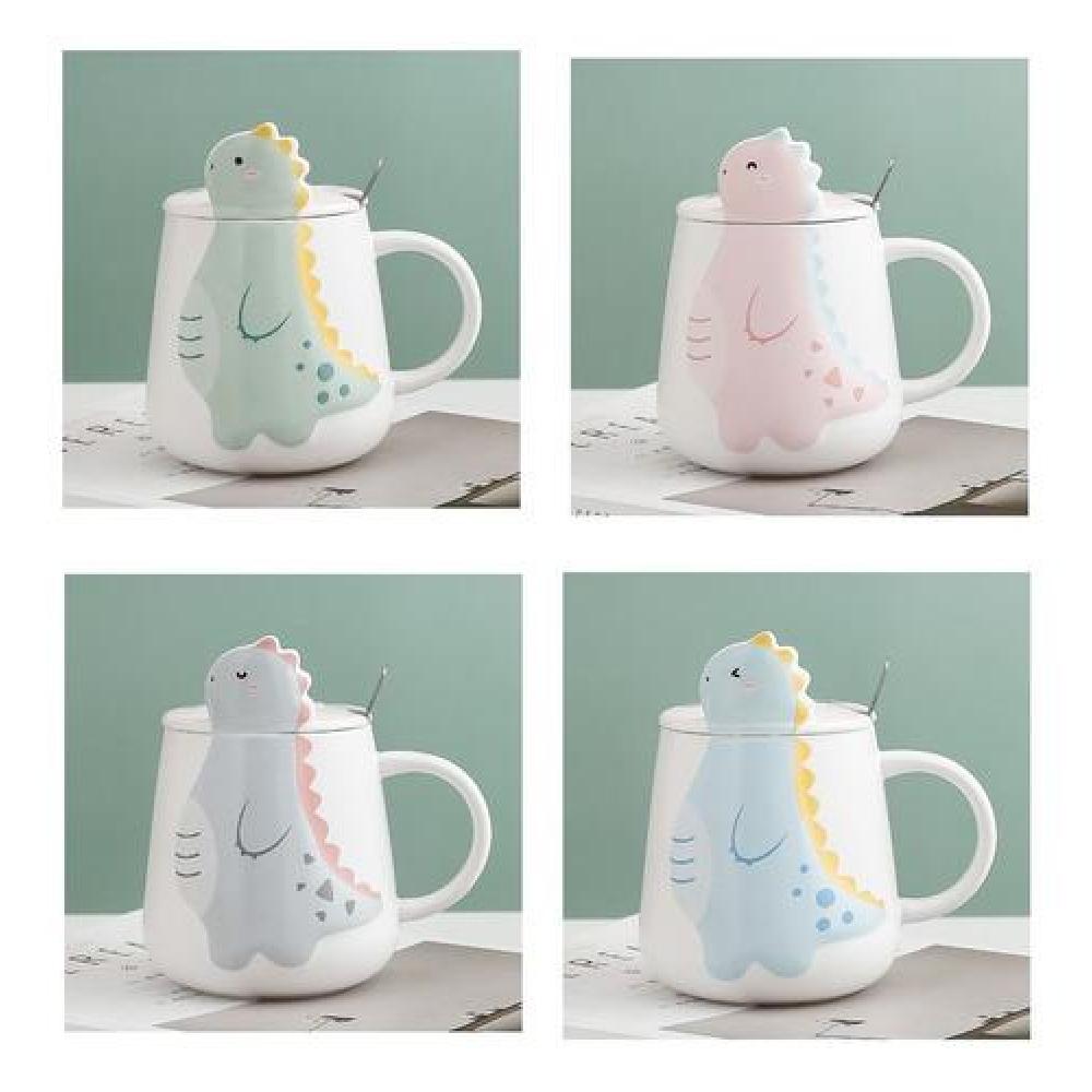 Tazón 3D dinosaurio porta celular kawaii