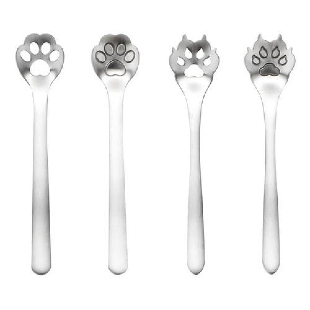 cuchara patitas de Gatitos kawaii estoykuku