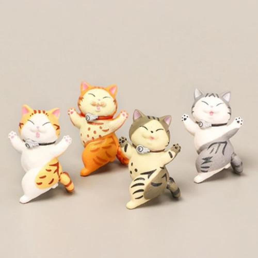 set 5 Mini gatitos portalapices airpods