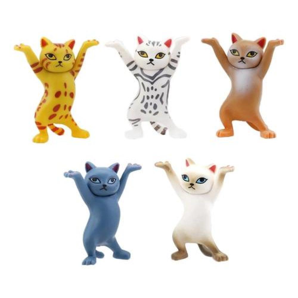 set 5 Mini gatitos portalapices airpods