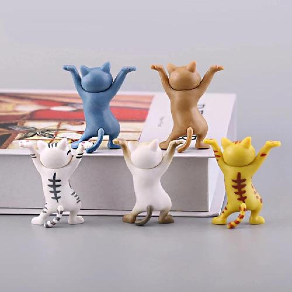 set 5 Mini gatitos portalapices airpods