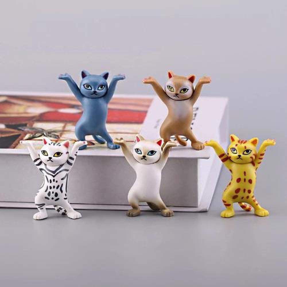 set 5 Mini gatitos portalapices airpods