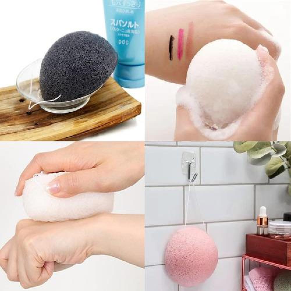 Esponja Natural Veganas Konjac Cosmetica Coreana (estoykuku)