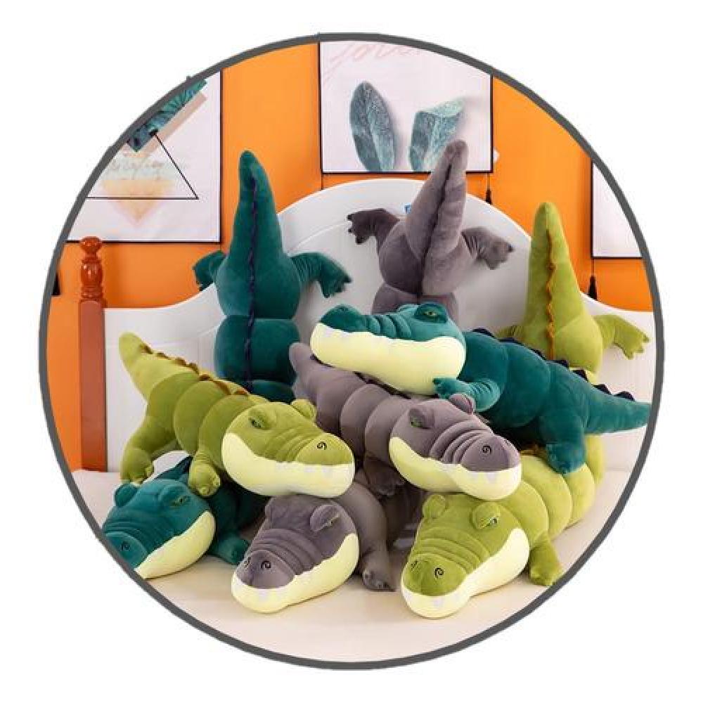 Cojín Peluche felpa cocodrilo caiman largato kawaii abrazo