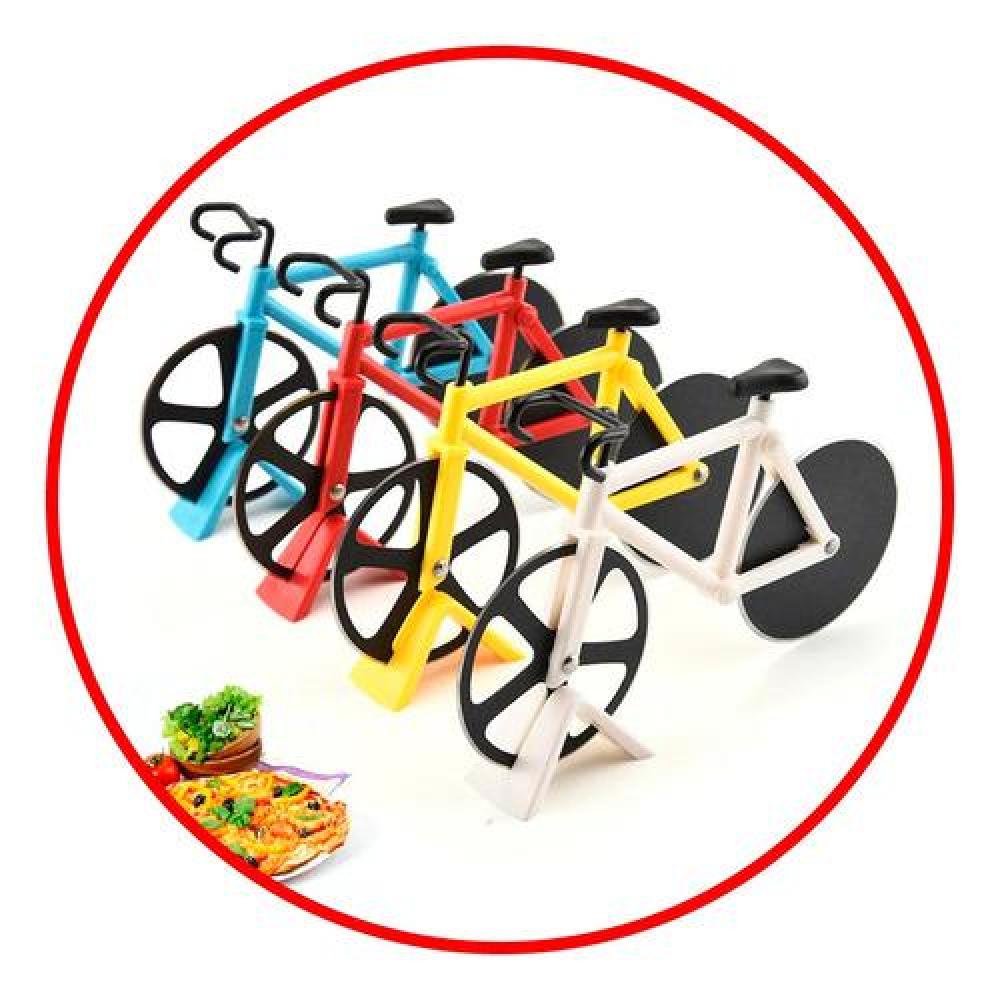 Cortador Creativa De Pizza Bicicleta Bike