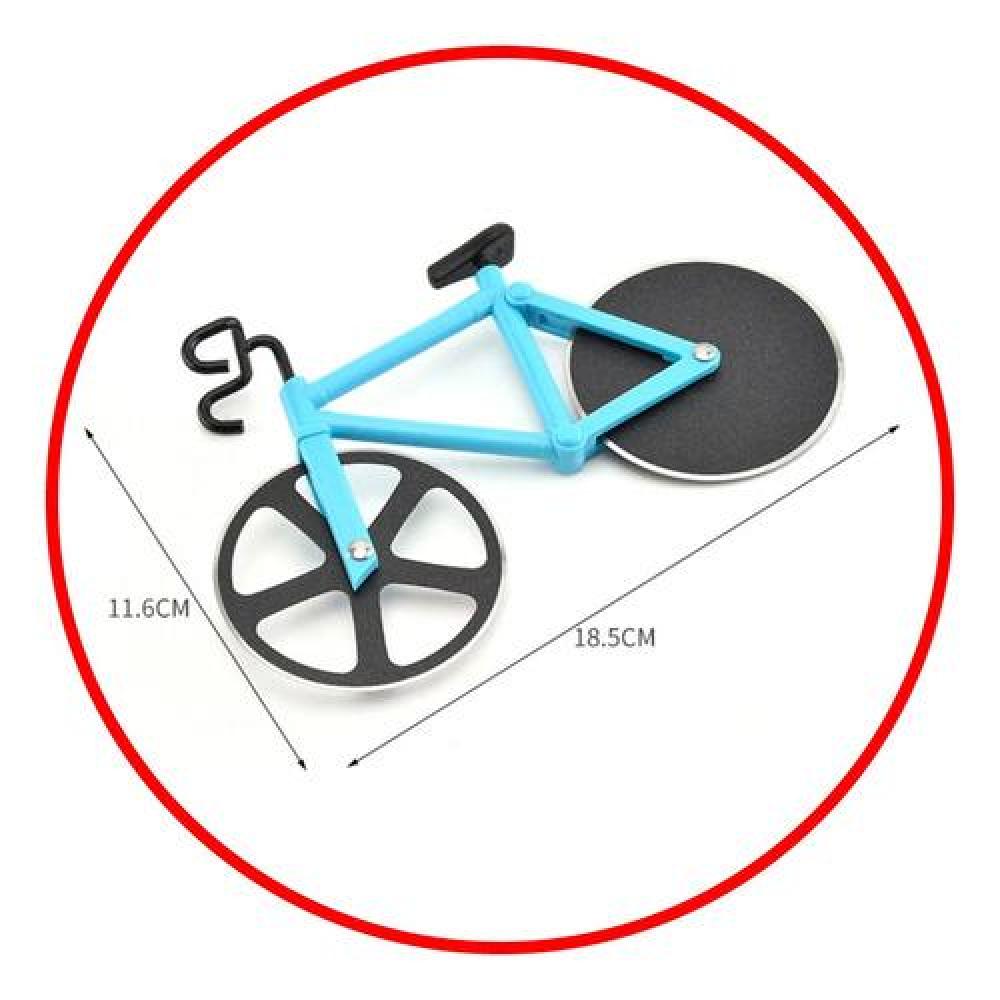 Cortador Creativa De Pizza Bicicleta Bike