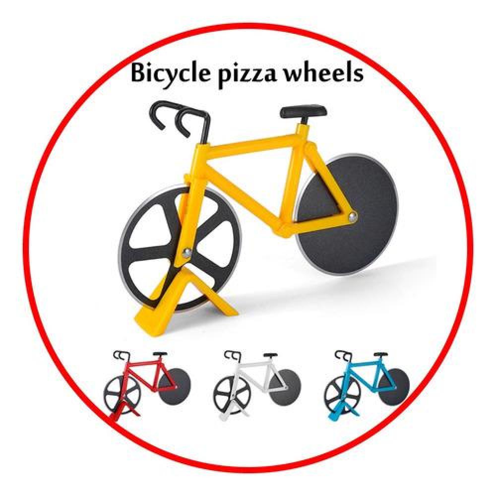 Cortador Creativa De Pizza Bicicleta Bike