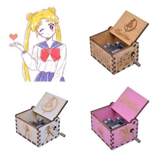Caja Musical Rosada Anime Sailor Moon