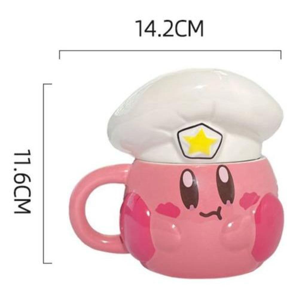 Tazón Cerámica 3d Kirby Chef kawaii Kirby's gamer dream