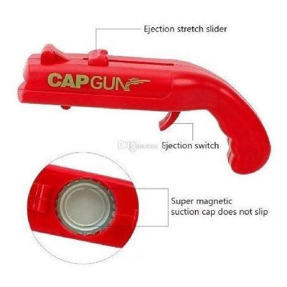 Destapador Pistola Lanzador De Tapa Estoykuku
