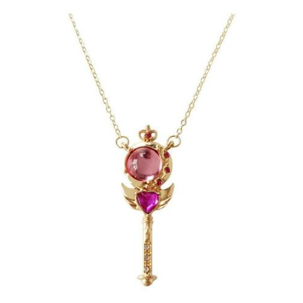 Collar Sailor Moon cetro lunar Cutie Moon rod