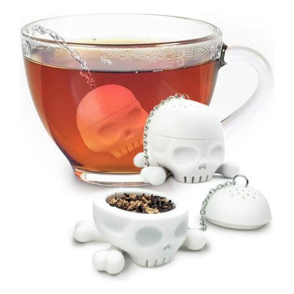 Infusor Silicona Craneo Calavera