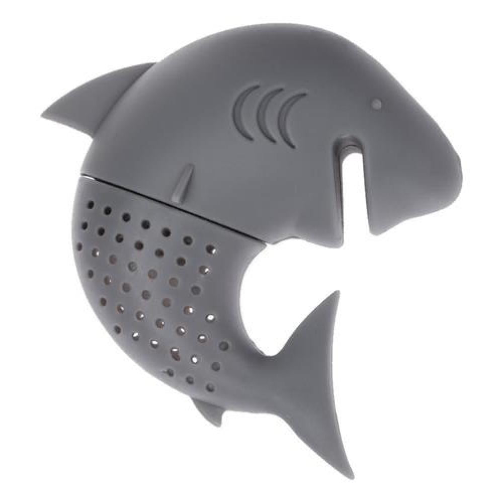 Infusor de té o Hierba silicona entretenido Tiburon