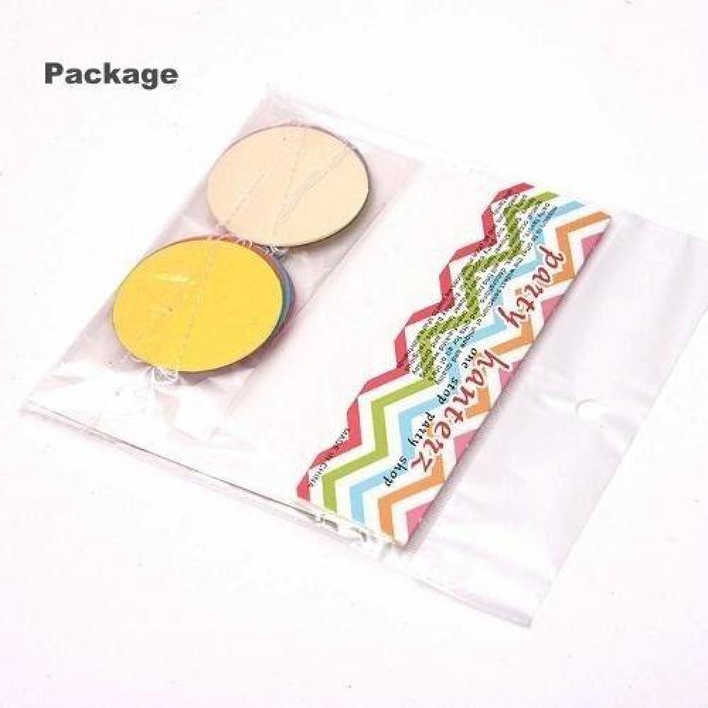 Guirnalda De Papel Estrellas Multicolores 3d / 2 M Candy Bar