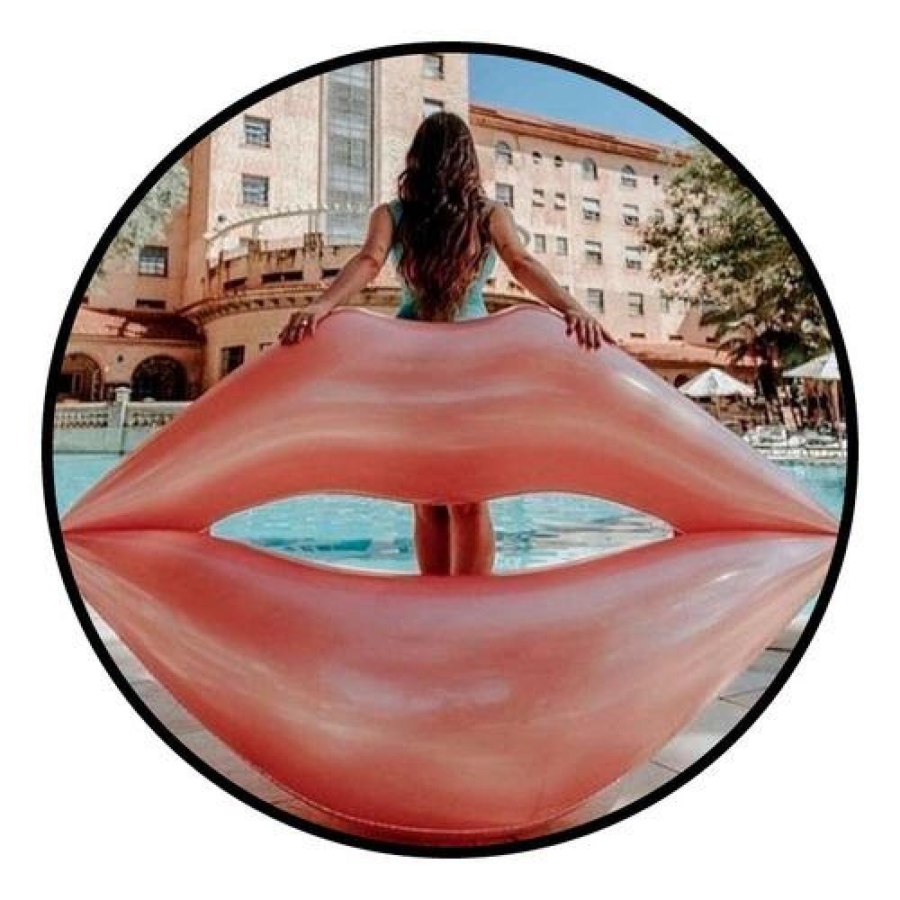 Flotador xxl Labios Boca inflables piscina pool party