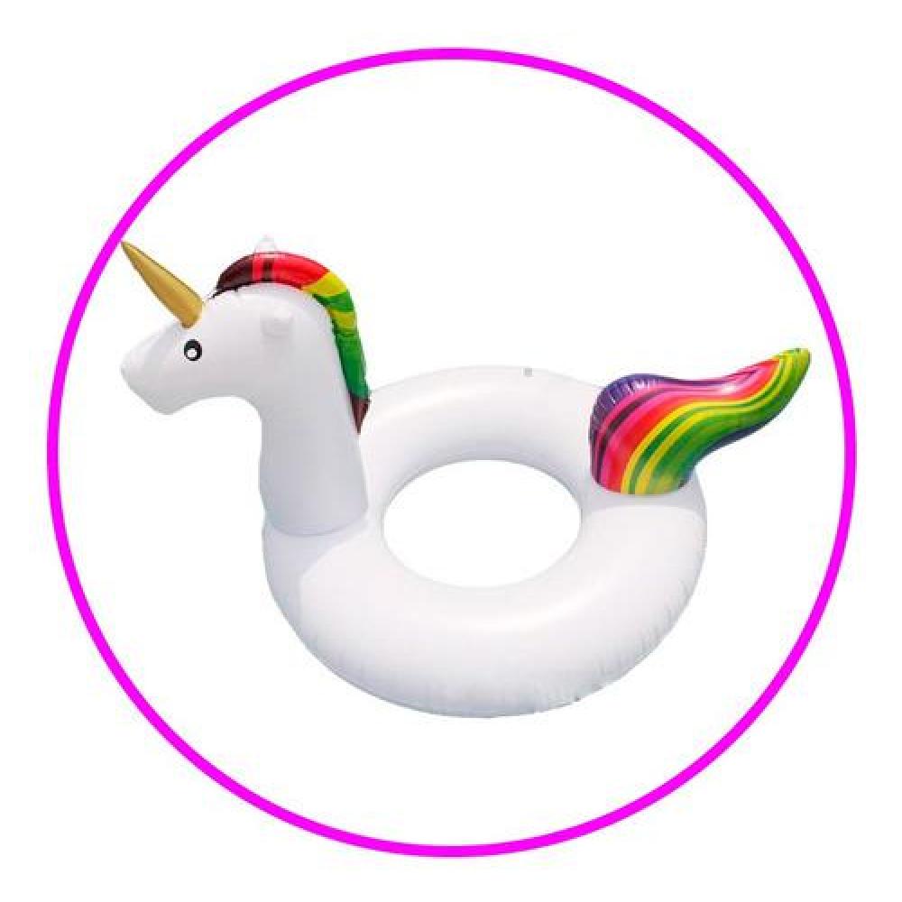 Flotador Unicornio Kawaii Pool Party