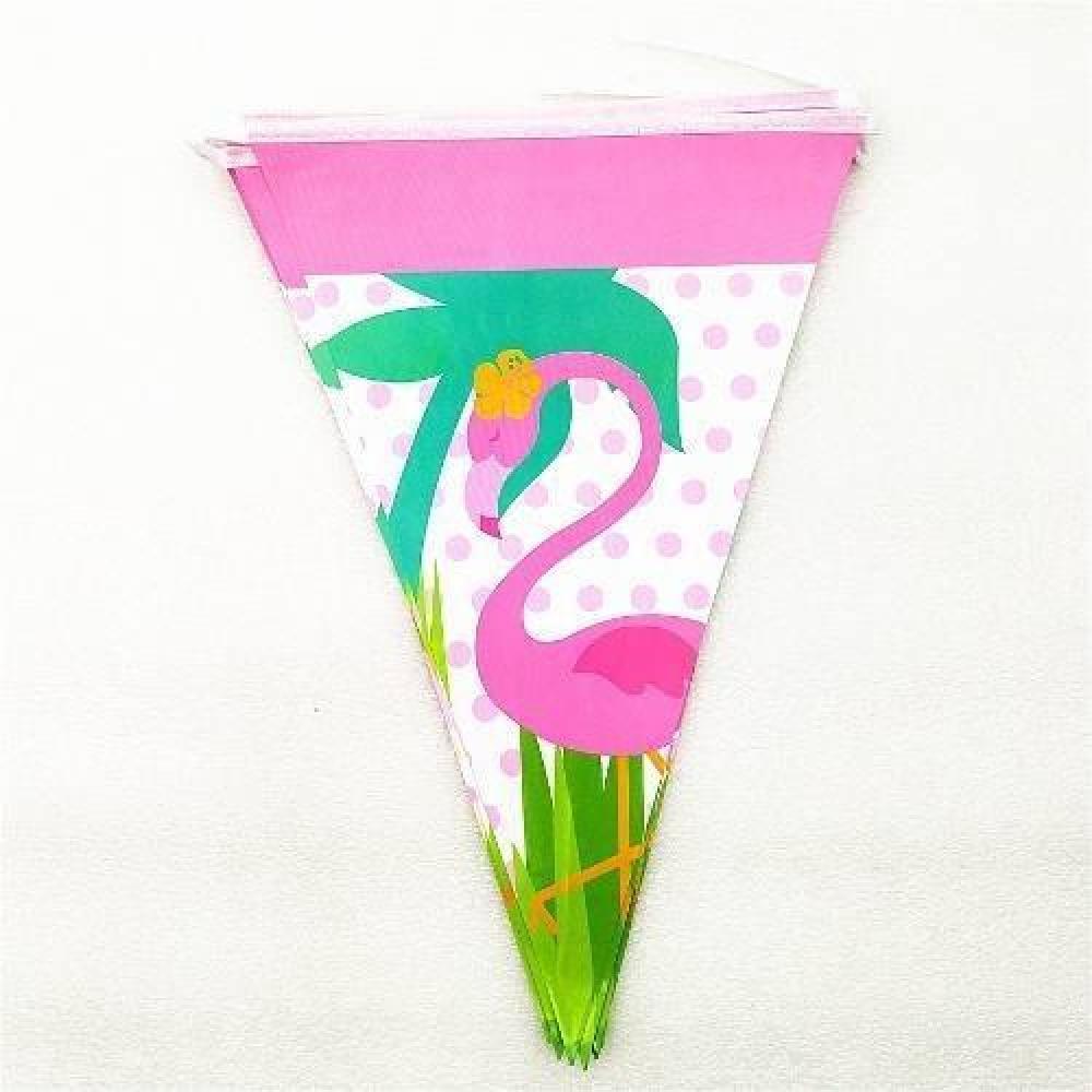 Set Cotillon Cumpleaños Para 10 Flamingo Flamenco
