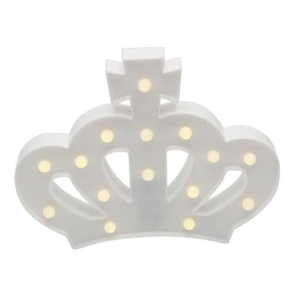 Lámpara Led Corona Pilas Candy Bar